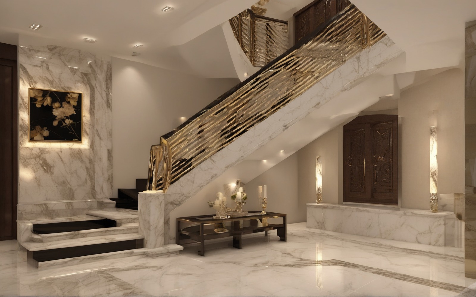 Marble Staircase